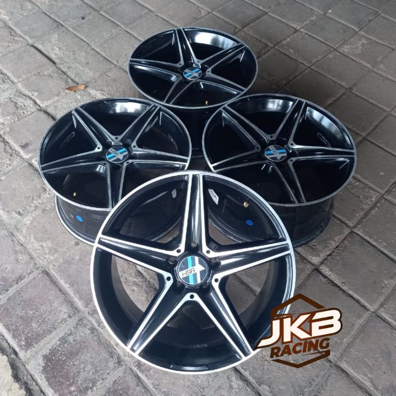VELG SECOND MERK HSR BLEGA R18 COCOK BUAT MERCY, INNOVA, CRV, HRV, CAMRY