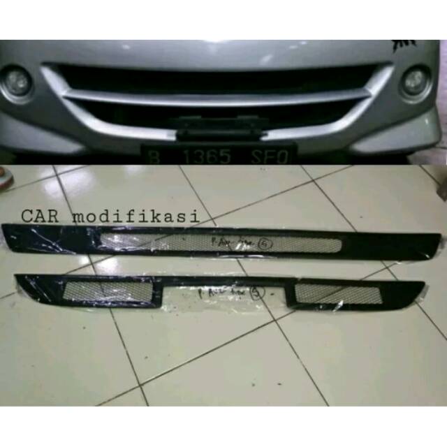 Grill pengaman radiator mobil Avanza tipe S