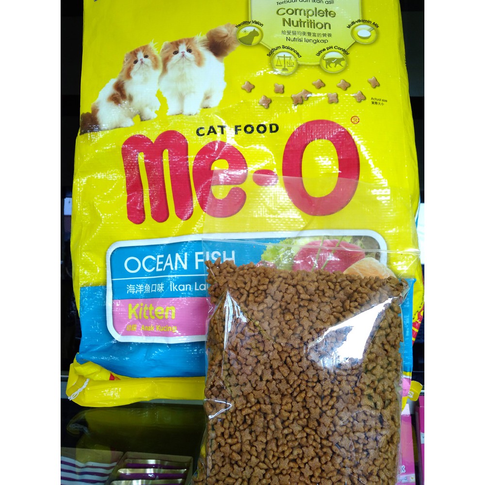 Meo Kitten Ocean Fish Makanan Kucing Repack 500 Gram Shopee