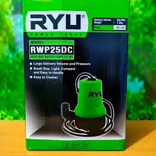 Ryu Mesin Pompa Air Celup 1 Inch Arus DC 12 Volt DC RWP25DC