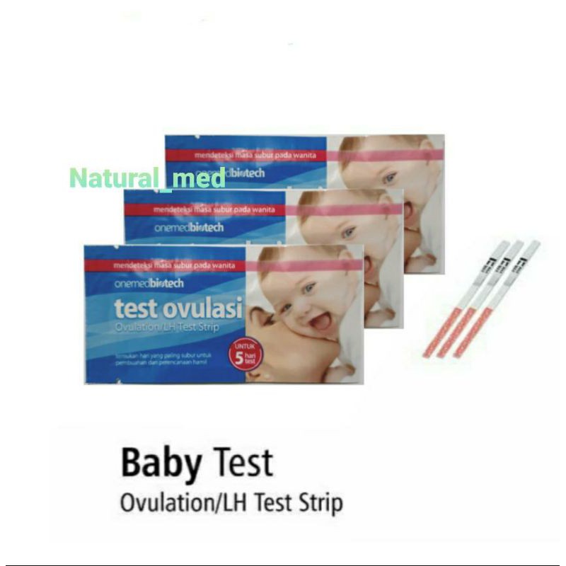 1 pcs BABY TEST  onemed Ovulation test / alat uji kesuburan wanita