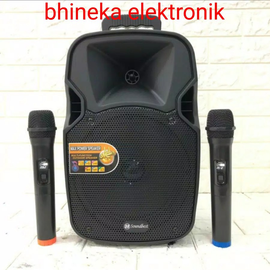 SPEAKER PORTABLE SOUNDBEST FT8 / FT 8 SPEAKER MEETING 8 INCH
