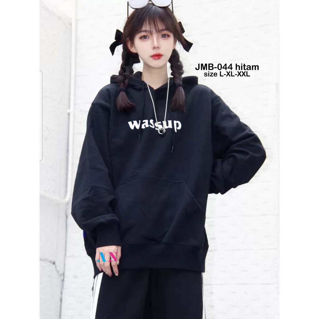 AA1 - Hoodie Fleece Oversize WASSUP