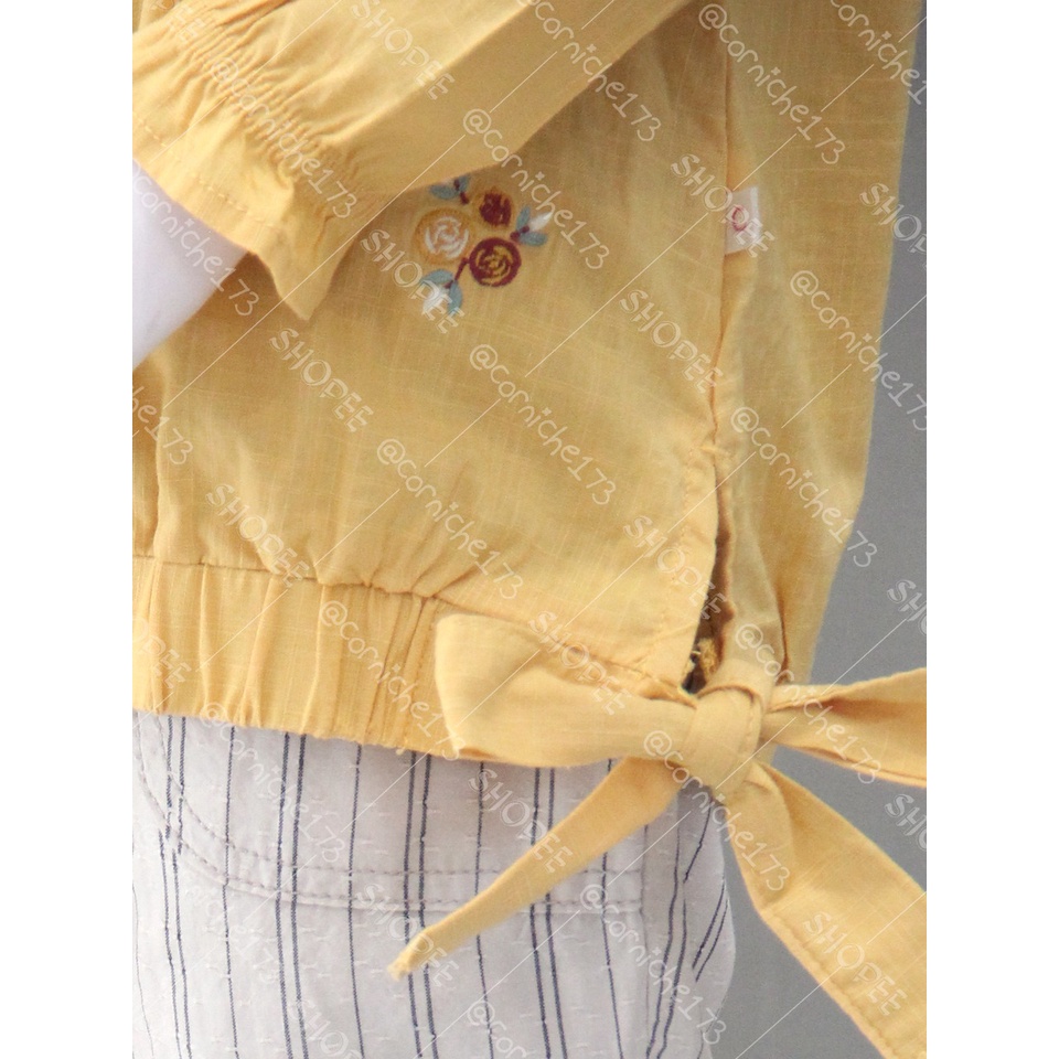 Corniche Kids Reza Blouse Kids Yellow - TH K23111