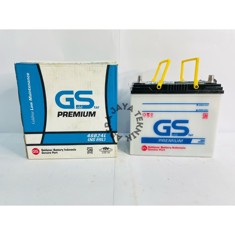 Jual Aki GS NS 60 L / Aki Mobil Basah | Shopee Indonesia