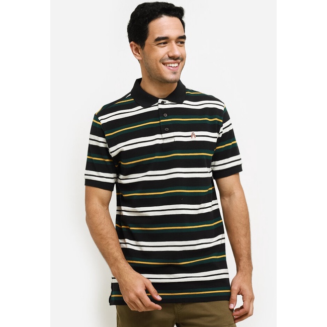 Kaos Polo Hush Puppies ORIGINAL 66312 Baju Atasan T-shirt T shirt Tee Kerah Ori Branded Asli Pria Co