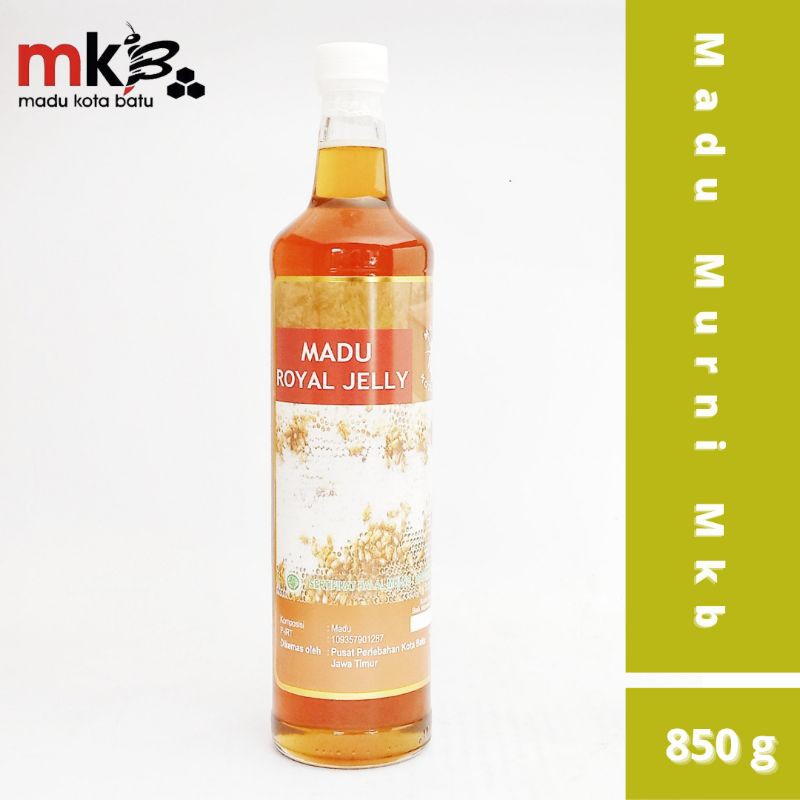 

MAdu Asli Murni Royal Jelly 2 IN 1 (madu Murni + Royal Jelly) Botol Kaca Netto 850 gr