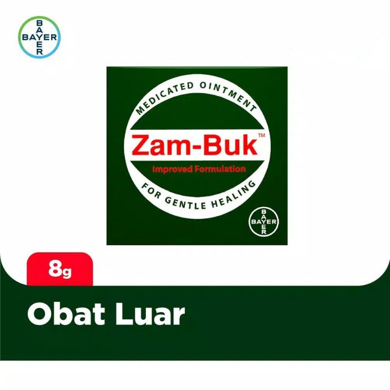 Zambuk 8gr Obat Memar 8 gr Salep Zam Buk 8g Bayer ORIGINAL