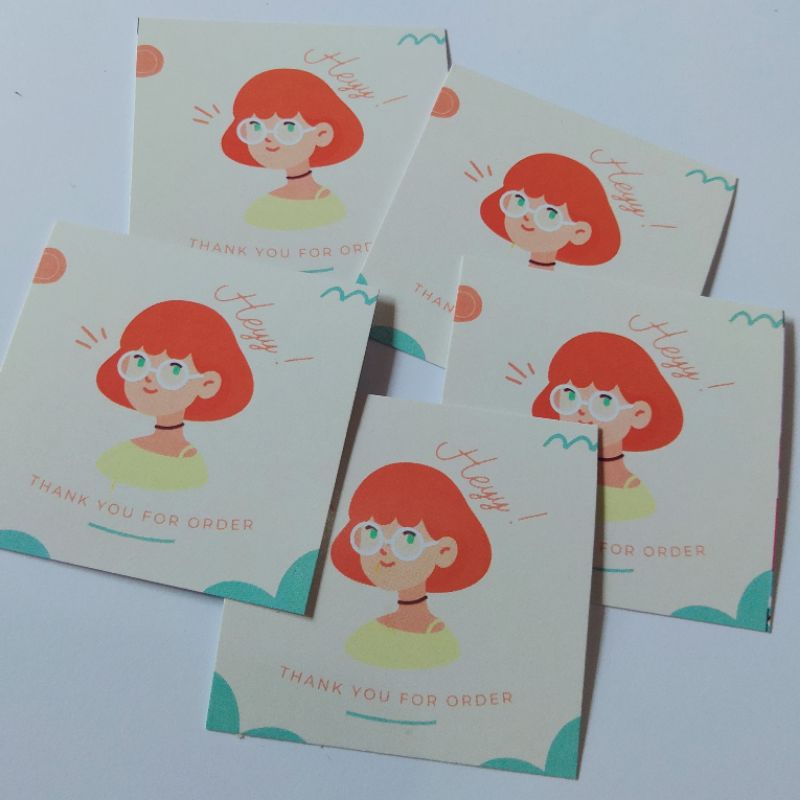 

READY STOCK A thanks you card olshop BY Gioshi.Store