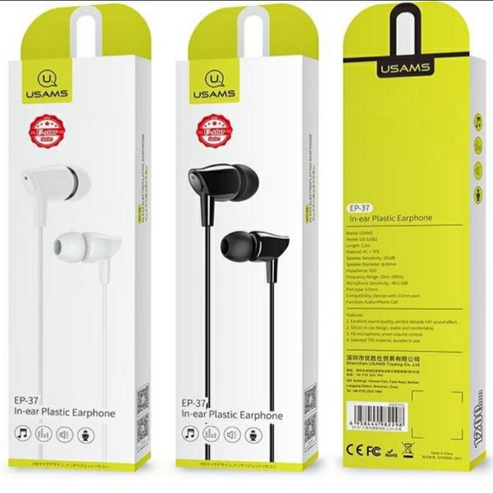 Earphone Usams EP-37 In-Ear Earphone
