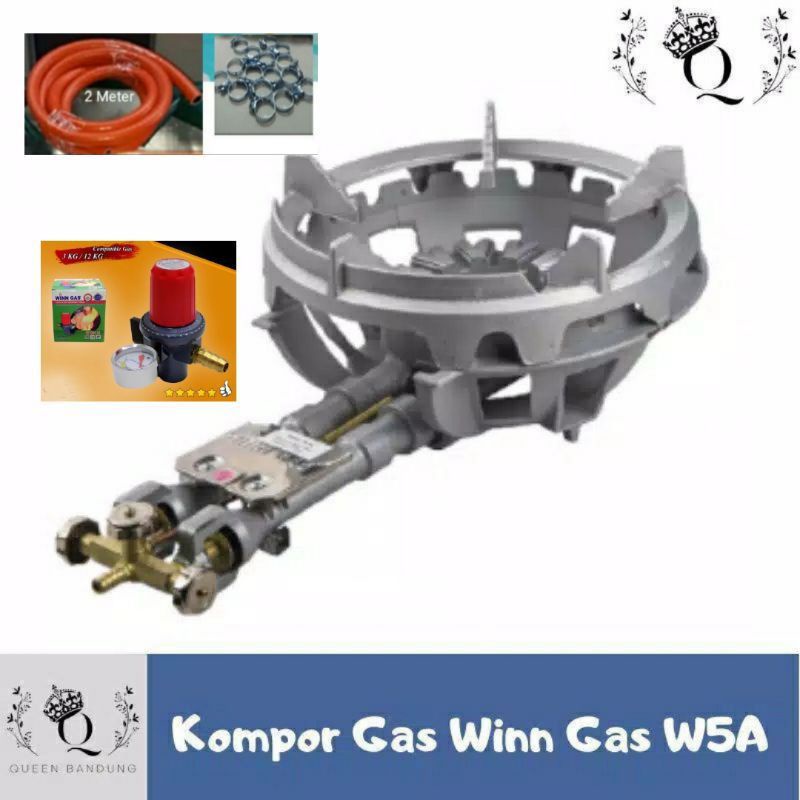 Winn Gas , 5A ,  Win Gas , Kompor Cor Gas High Pressure- , Tekanan Tinggi