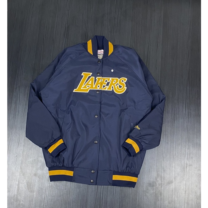 Jaket Bomber Varsity Lakers Nba