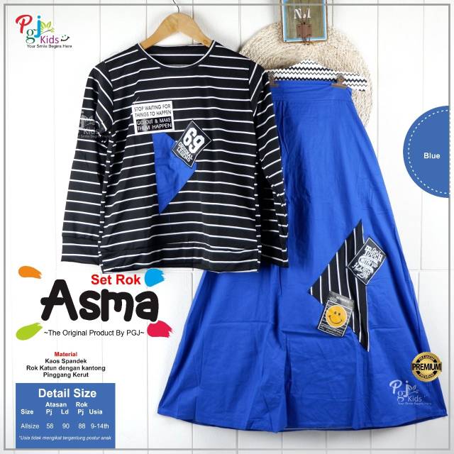 ASMA SET ROK - SPANDEX MIX KATUN 1504