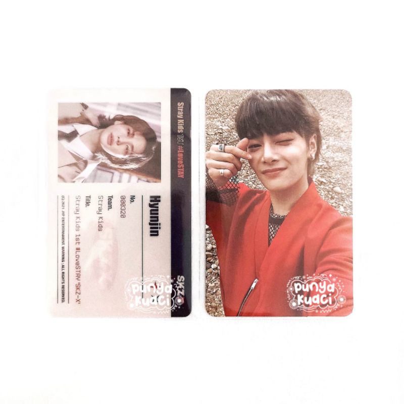 [clearance sale] hyunjin jeongin i.n ayen stray kids skz noeasy skz-x id file set photocard pc