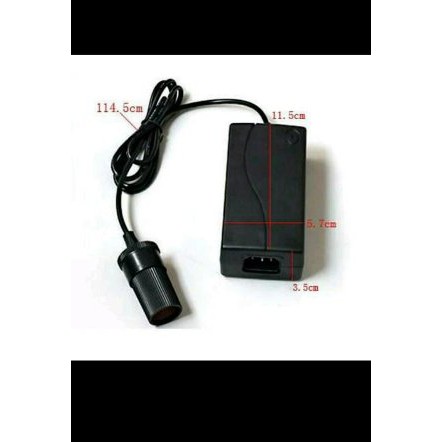 Adaptor 60w 5A Car lighter Switch Listrik AC ke DC ubah arus Ac ke DC listrik rumahan s Murah