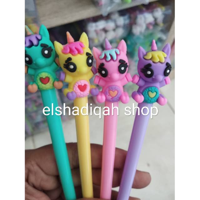 

PULPEN GEL KARAKTER BABY UNICORN - PULPEN MURAH - SOUVENIR ULTAH - SOUVENIR MURAH