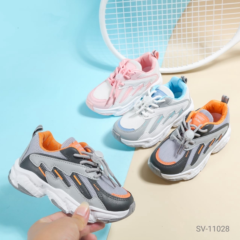 6.6 SALE &gt; Sv Kids Sepatu Anak SB Sneakers SV-11028#(Real Stock)