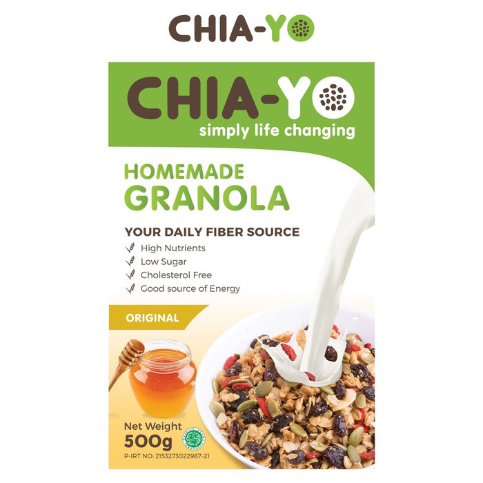 

Chiayo Granola Original - 500gr
