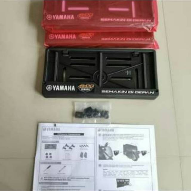 COVER PLAT NOMER YAMAHA ORIGINAL