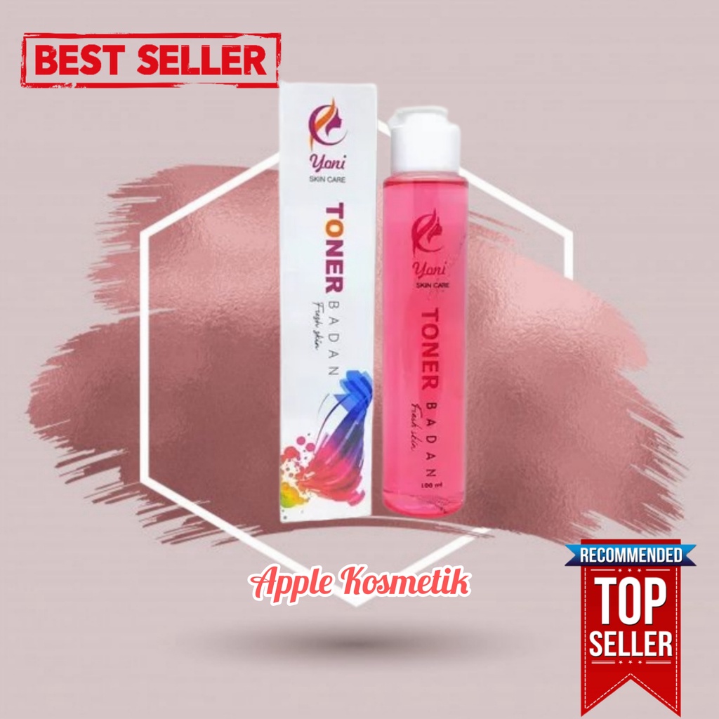 TONER PEMUTIH BADAN YONI SKINCARE ORIGINAL BPOM / TONER BADAN YONI New !!