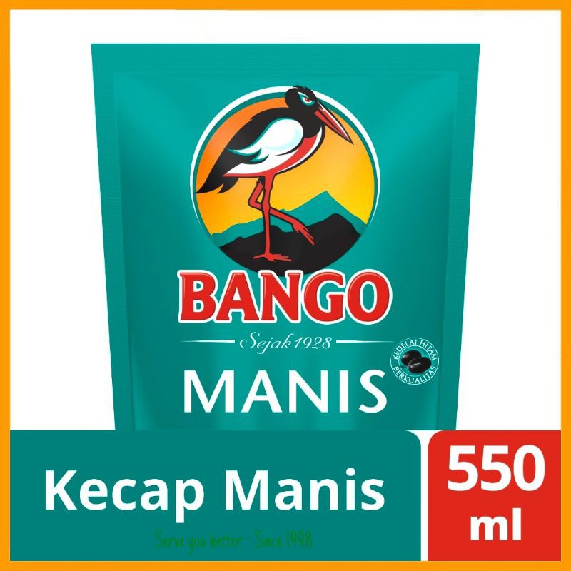 

Bango Kecap Manis 550ml - Soy Sauce, Kecap Manis Refill, Kecap Manis Pouch