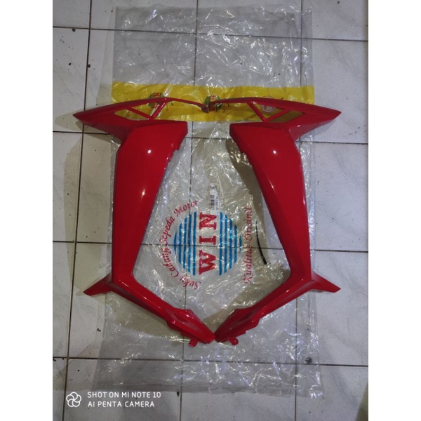 Sayap Luar Kanan Kiri Supra X 125 FI Tahun 2014 Merah Kualitas Original