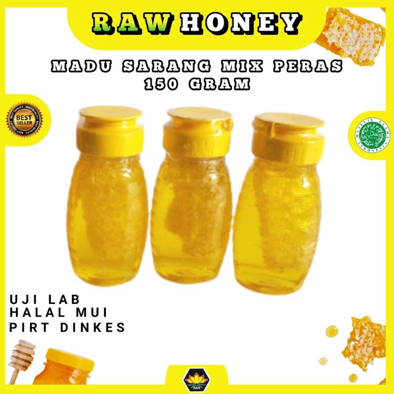 PROMO Madu Sarang Mix peras 150 gram