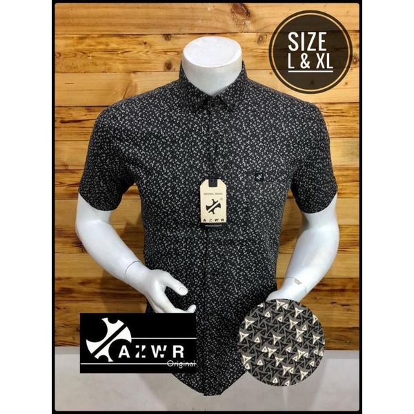 kemeja azwr original