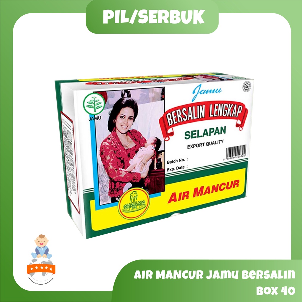 AIR MANCUR Jamu Bersalin Box 40