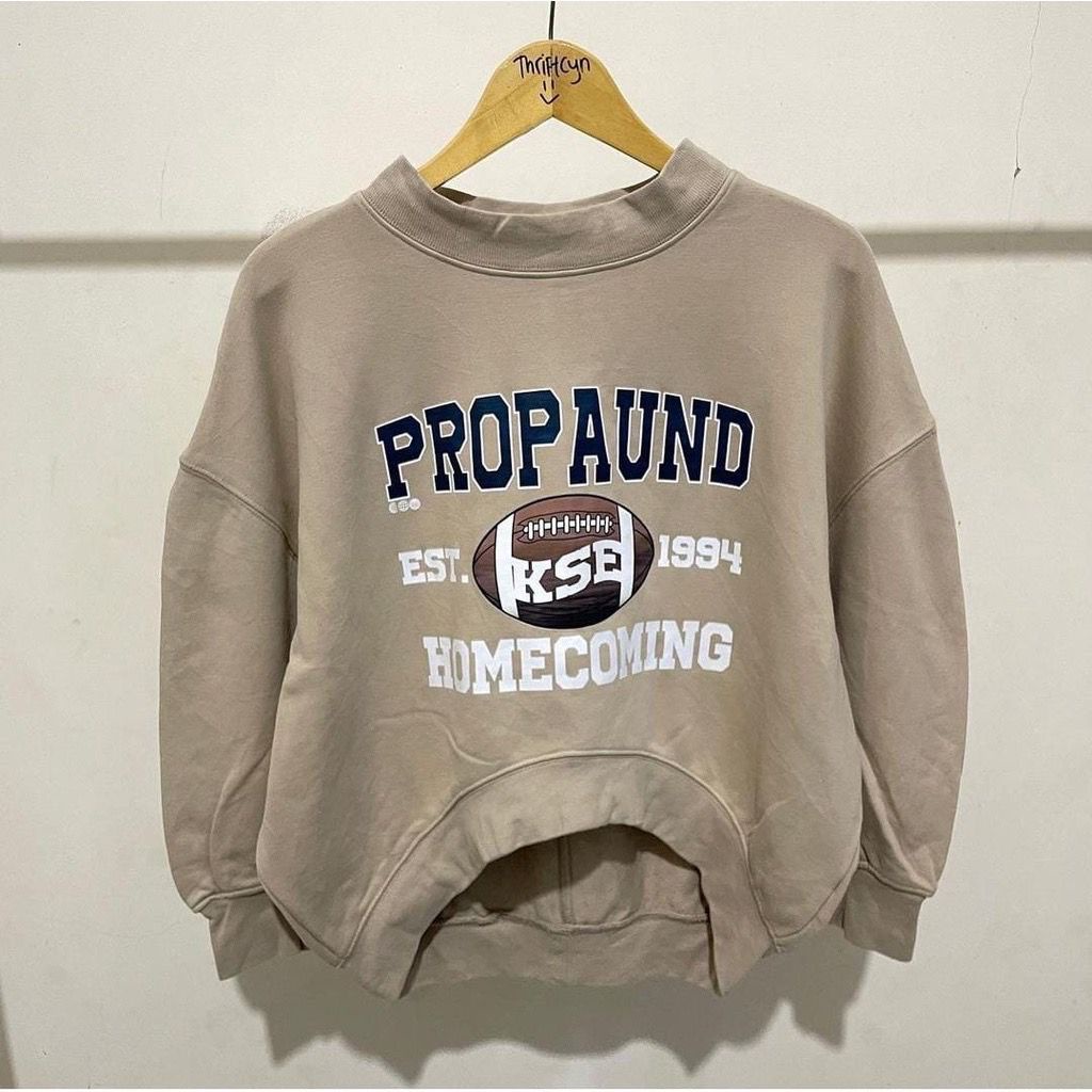 PROPAUND KSE Sweater CROOPE Oversize Crewneck Bahan FLEECE