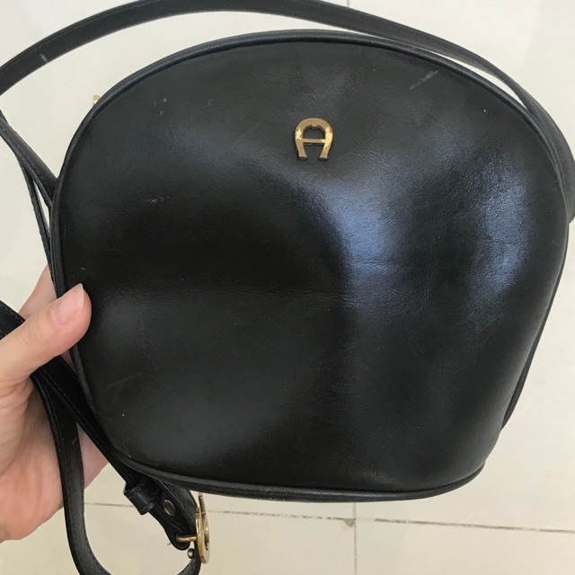 tas sling bag aigner original preloved murah