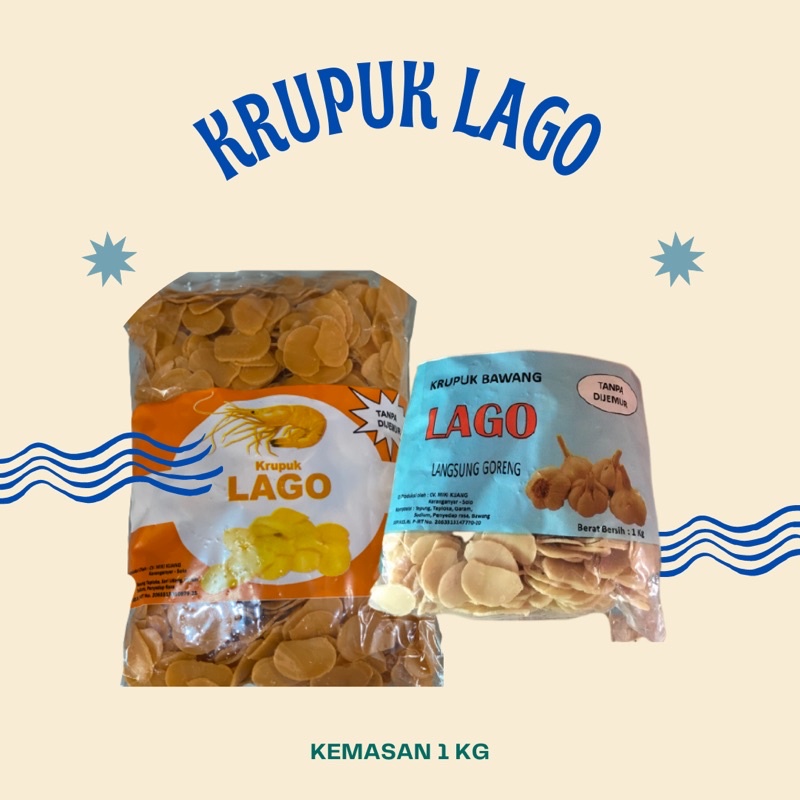 

Krupuk Udang dan Bawang LAGO