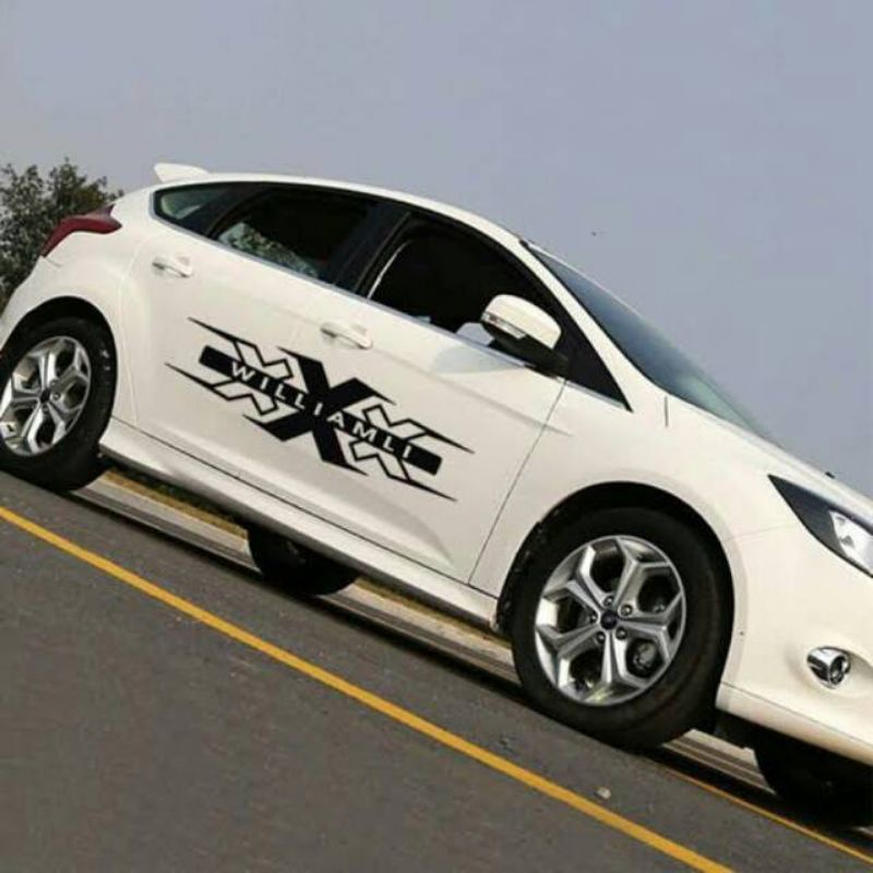 stiker mobil sticker cutting mobil Avanza Xenia Sigra Terios Ayla calya Toyota Yaris TRD Sportivo da