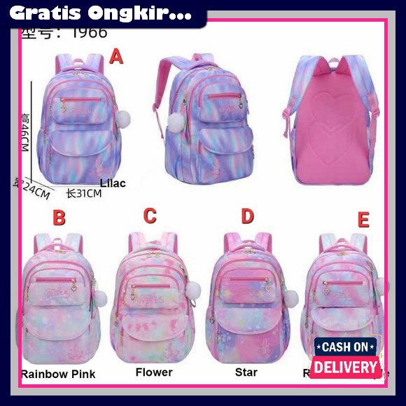 Tas Sekolah Anak / Ransel Anak / Tas Sekolah Impor/Tas Ransel Sd Smp Sma/Tas Sekolah/Tas Import Polo