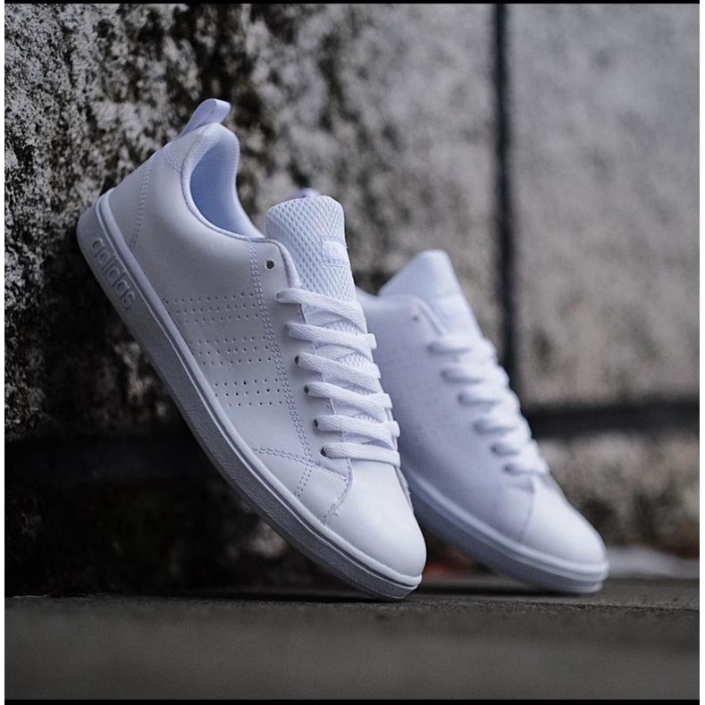  Adidas  Neo Advantage Full White Origial Indonesia Sepatu  