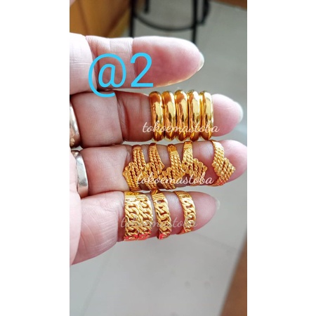 acc cincin emas toba /emas balige/emas LM 24karat 99.9% 2gram