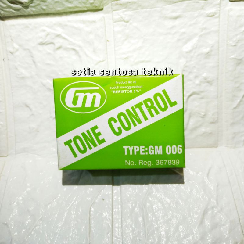 Tone control GM 006