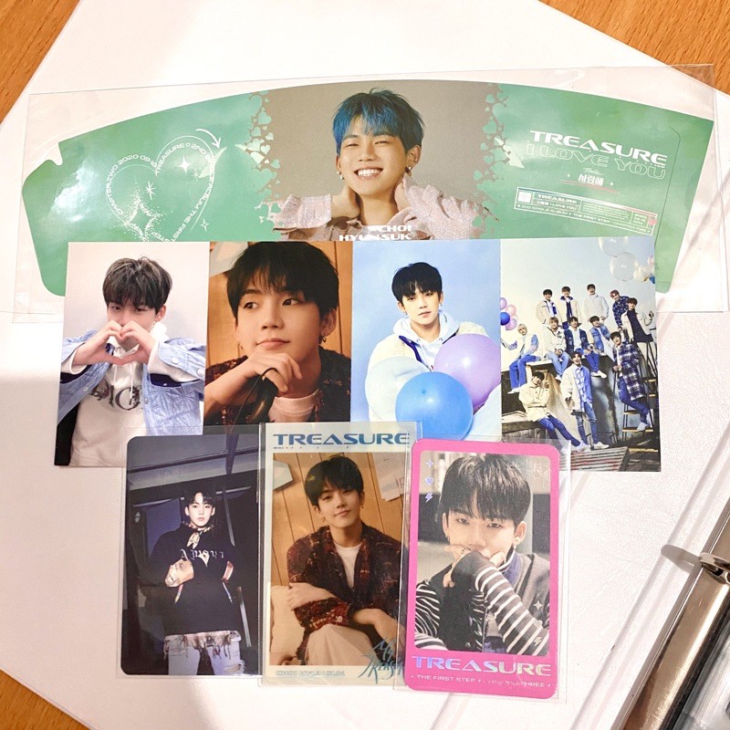 [ READY STOCK ] Treasure Hyunsuk Official Photocard Benefit YG Select YGS Yes24 chapter 3 ch 2 mumo