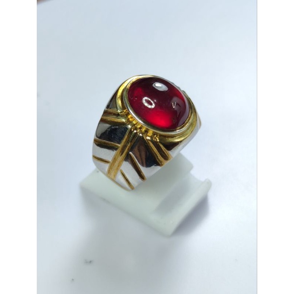 NATURAL RUBY RING PERAK + MEMO