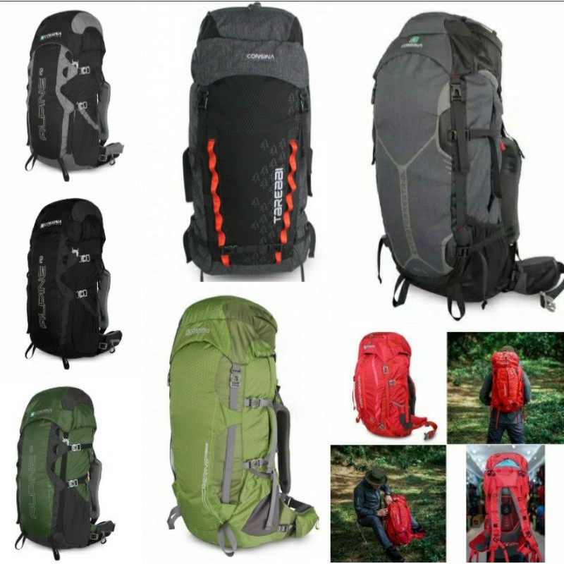 Diskon dan cod tas gunung Tarebbi Extraterrestrial Bering 60L 60 liter original centurion 50L