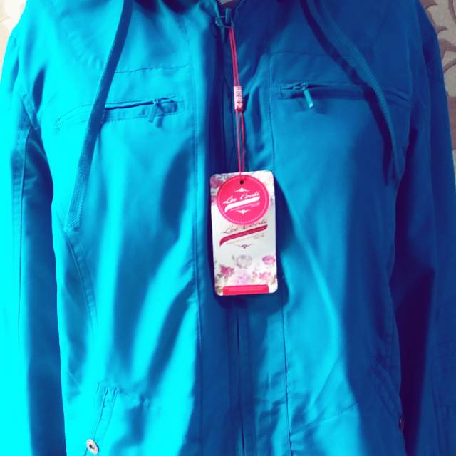 Jaket Merk Lee Conti Warna Hijau Toska