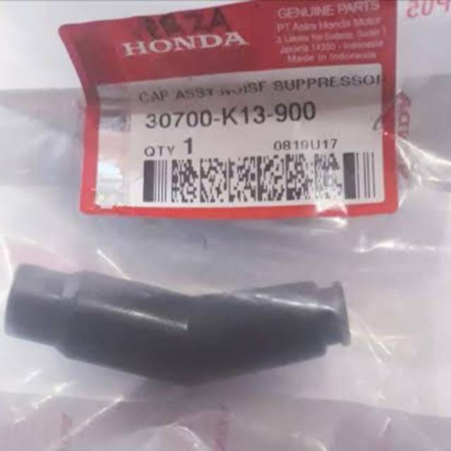 Cop Busi Cap Assy Noise Kepala Busi Verza 150 ORI AHM 30700-K13-900