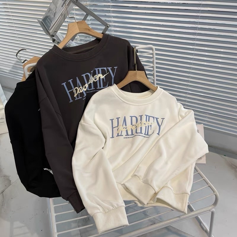 SWEATER WANITA HARHE SWEATER -  SWEATER OVERSIZE - SWEATER CROP - SWEATER JUMBO - SWEATER KOREA