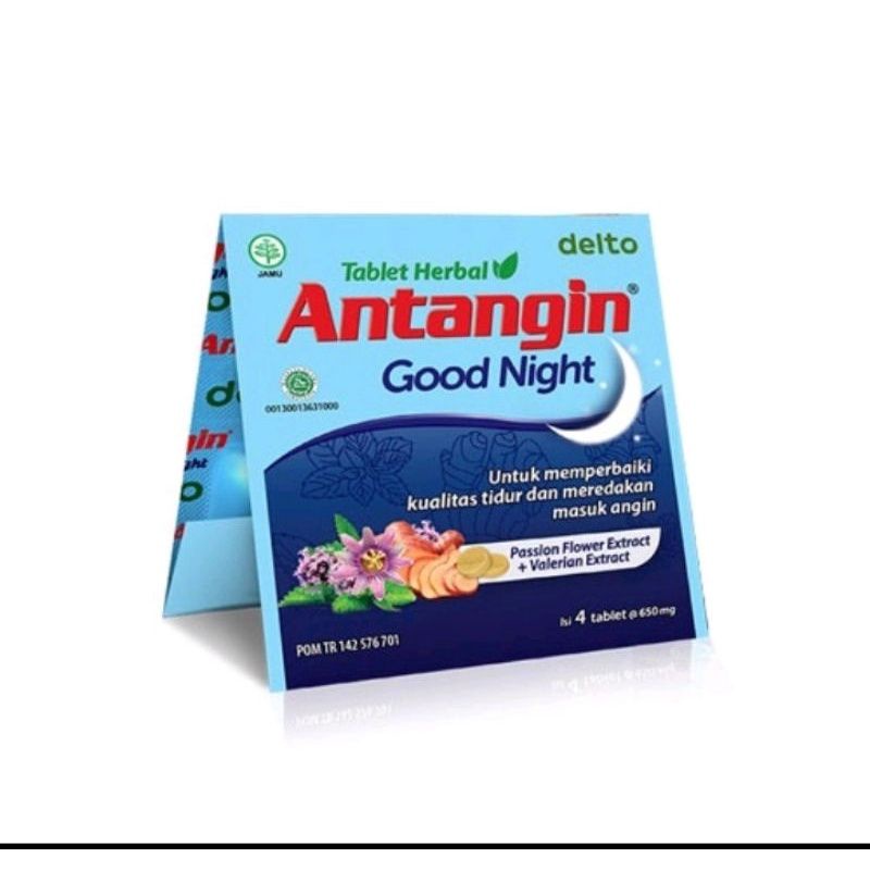 

Antangin goodnight tablet herbal /1 strip 4 tablet