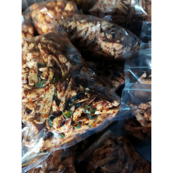 paket Reseller  basreng pedas daun jeruk netto 10kg