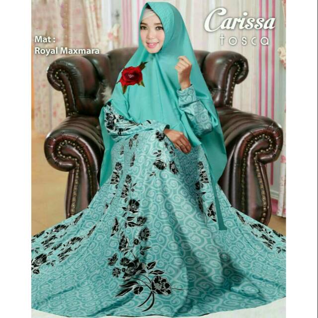 Big Size Gamis Syari Jumbo XXL Ld 120 Royal Maxmara Motif full set Khimar Bergo Antem Banyak Warna