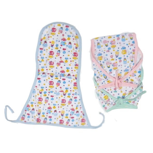 Promo  !! POPOK BAYI KAIN VINATA FULL PRINT- POPOK BAYI TALI