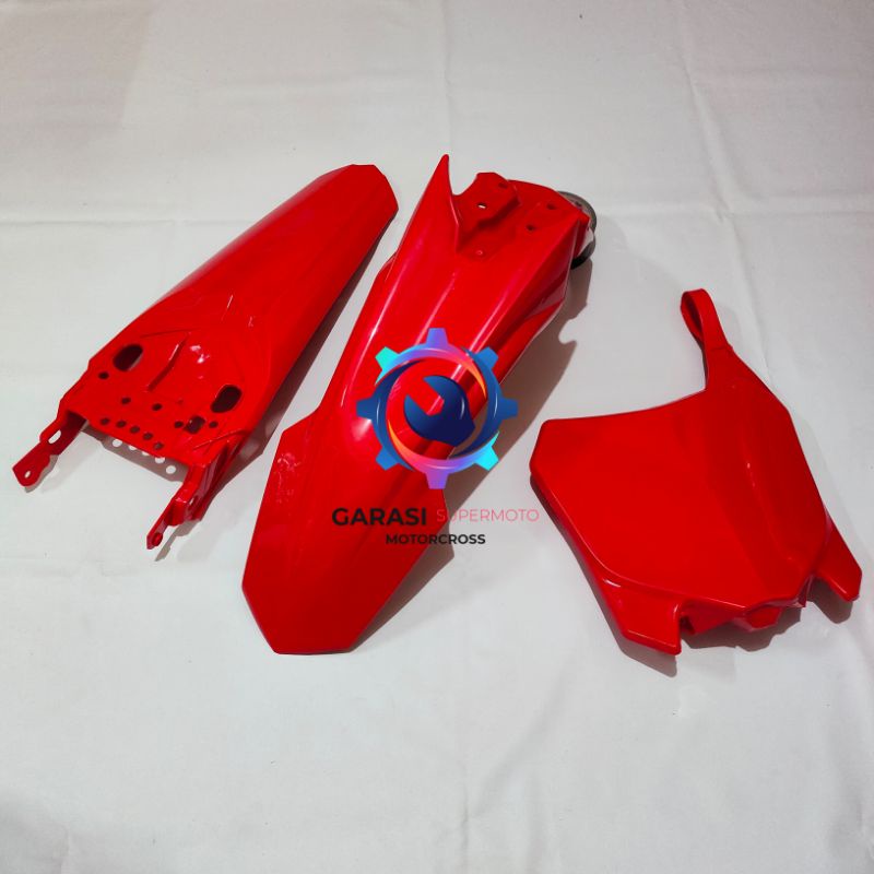 Spakbor Depan CRF 150L Papan Nomer Papan star CRF150L Spakbor Slebor Belakang CRF 150 L