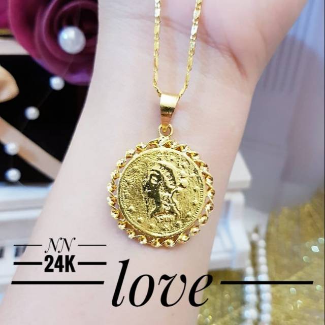 Xuping kalung lapis emas 24k 0240k