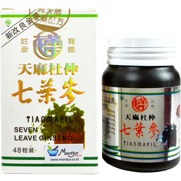 LARISS ... Seven Leave Ginseng - 100% ORIGINAL Obat Rematik , Nyeri sendi, Pegal linu